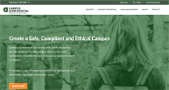 Desktop Screenshot of campusconfidential.com